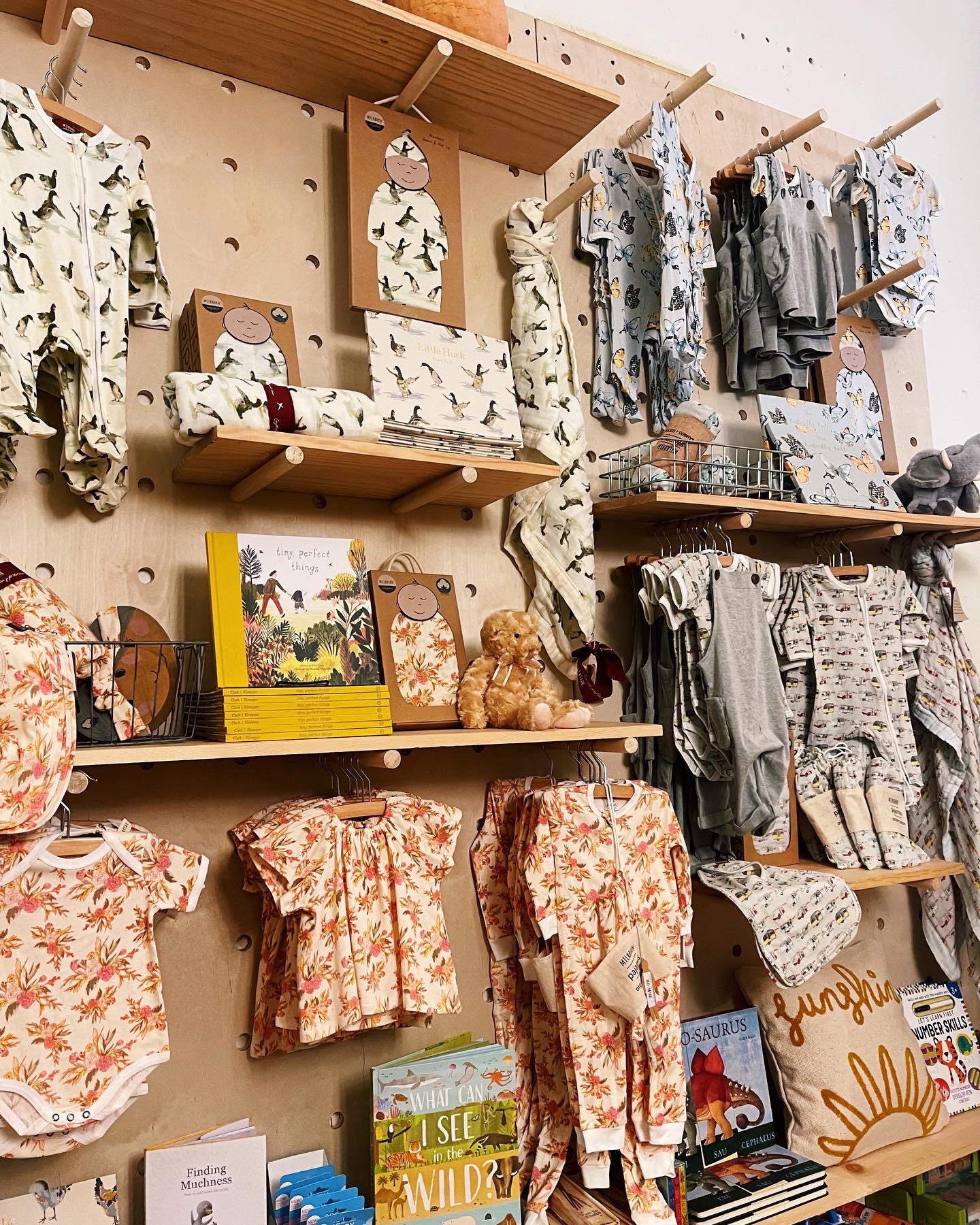Children's Clothing Wall